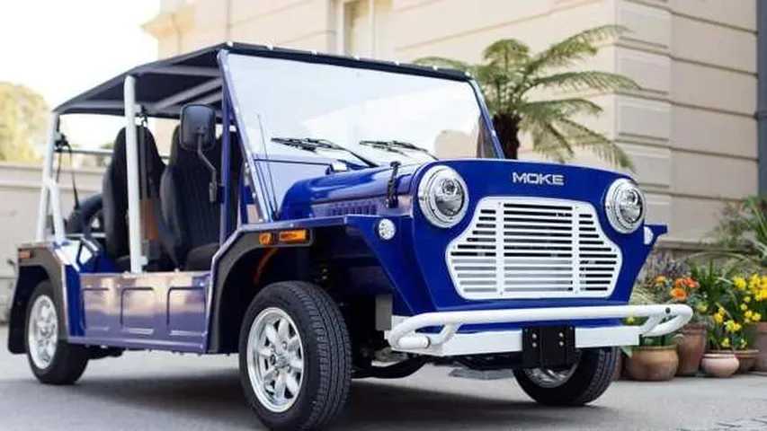 En 2023 llegará la revisión del Mini Moke en su versión eléctrica. (Foto: mokeinternational.com)