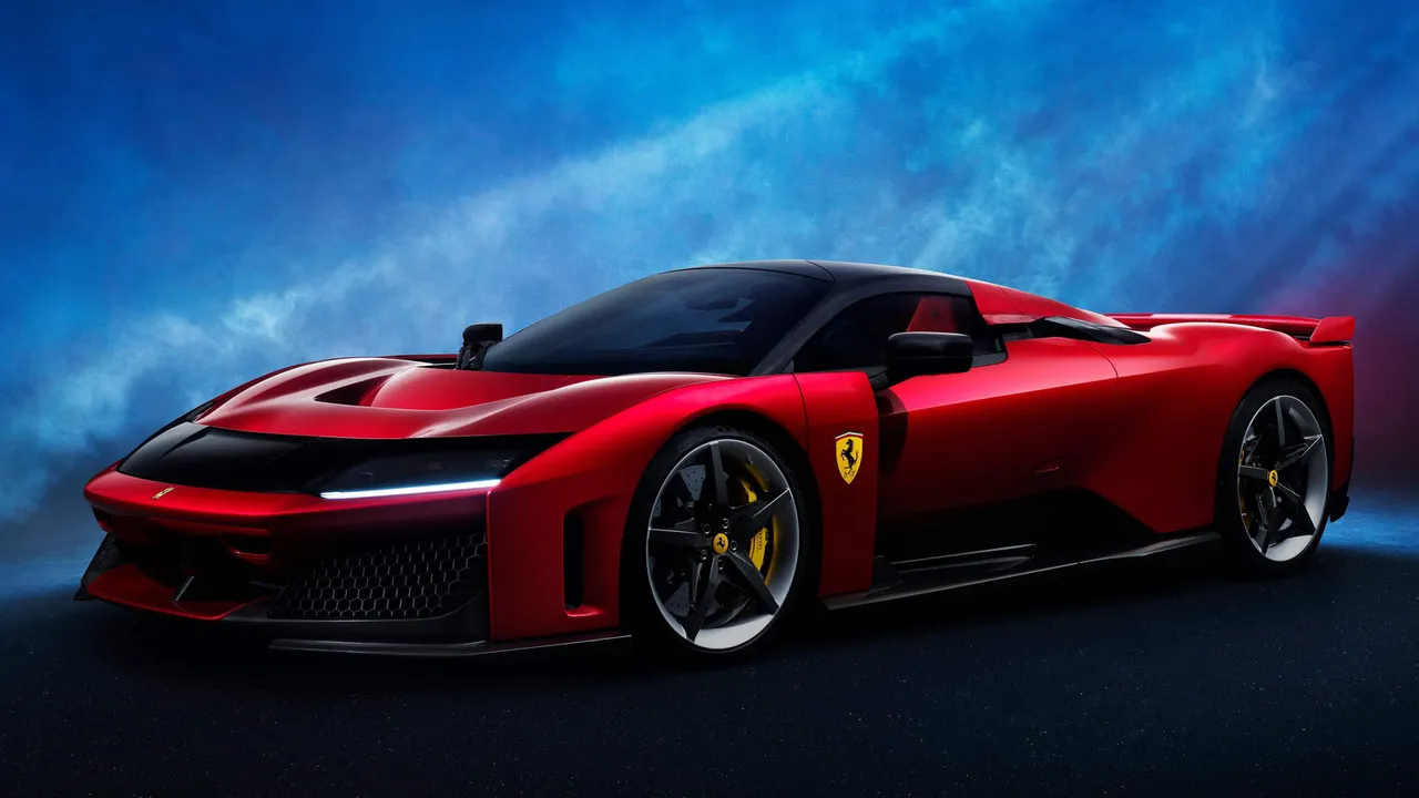 El exclusivo Ferrari F80 2025: diseño futurista y potencia híbrida.