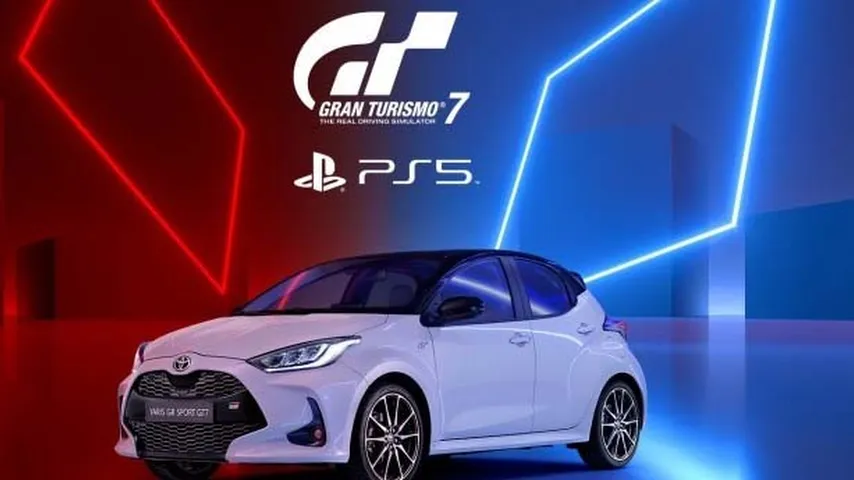 Solo 100 unidades lanzará Toyota de su modelo Yaris GR Sport GT7 y viene con un extra, la PS5. (Foto: Toyota)