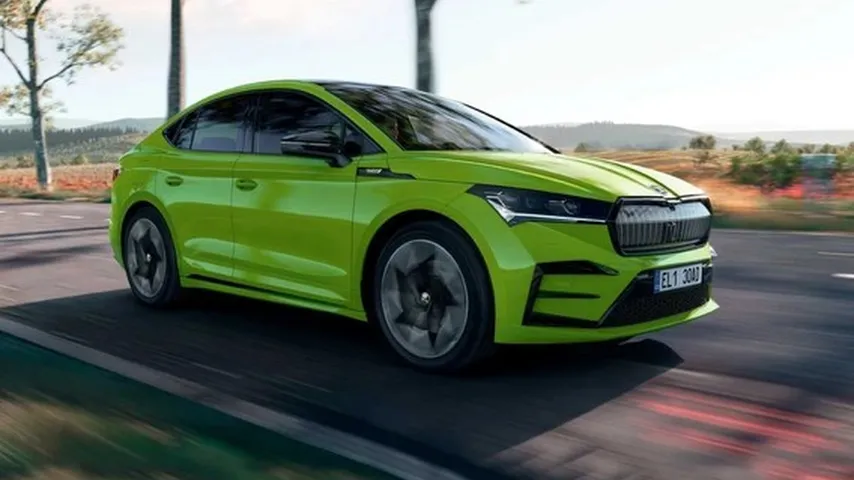 Enyaq Coupe iV vRS del fabricante checoslovaco Skoda. (Foto: Skoda.es)