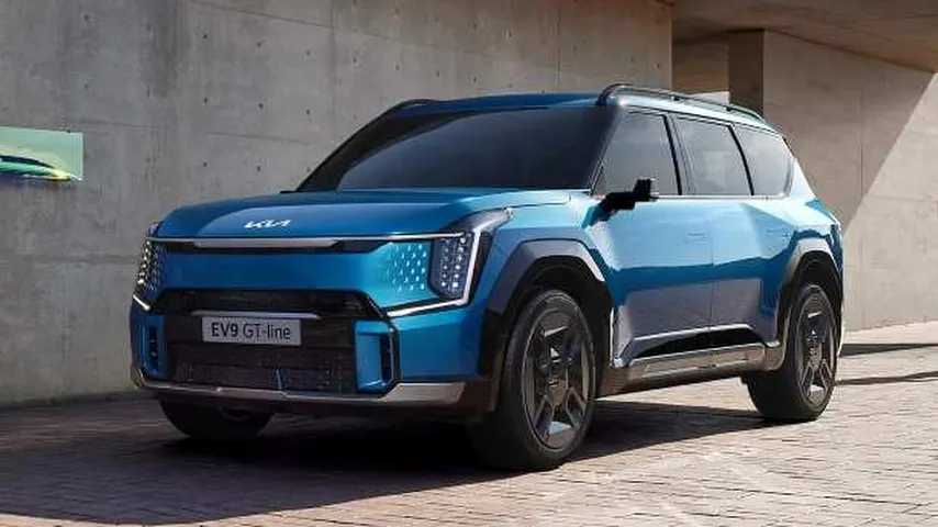 El Kia EV9, un SUV eléctrico de seis o siete plazas con 384 CV y 497 km de autonomía, se lanzará en España en octubre.  (Foto: KIA)